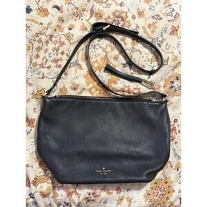 Kate Spade Leather Crossbody Handbag Black